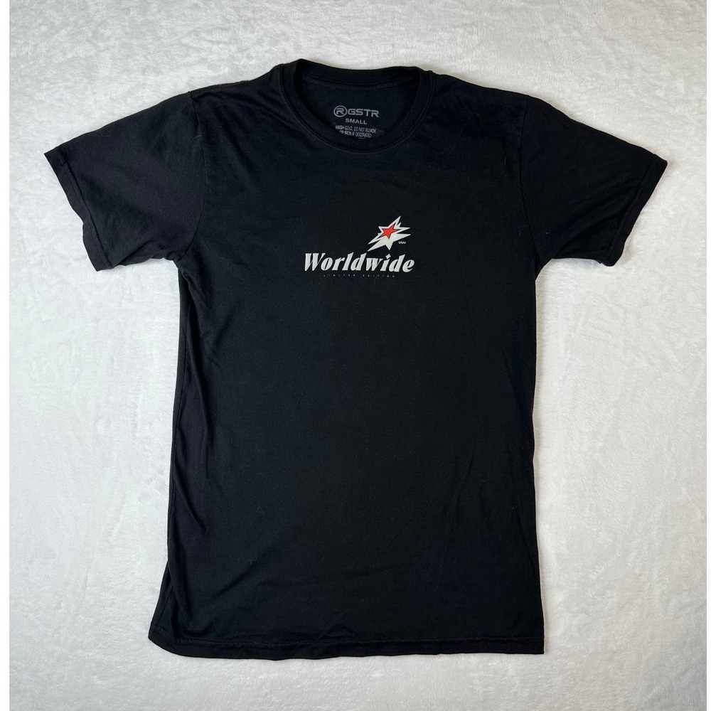 GSTR Worldwide Limited Edition Medusa Graphic T-Shirt Black Small Streetwear Tee